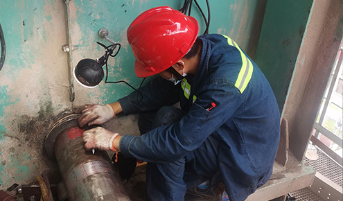 化工設備修複後